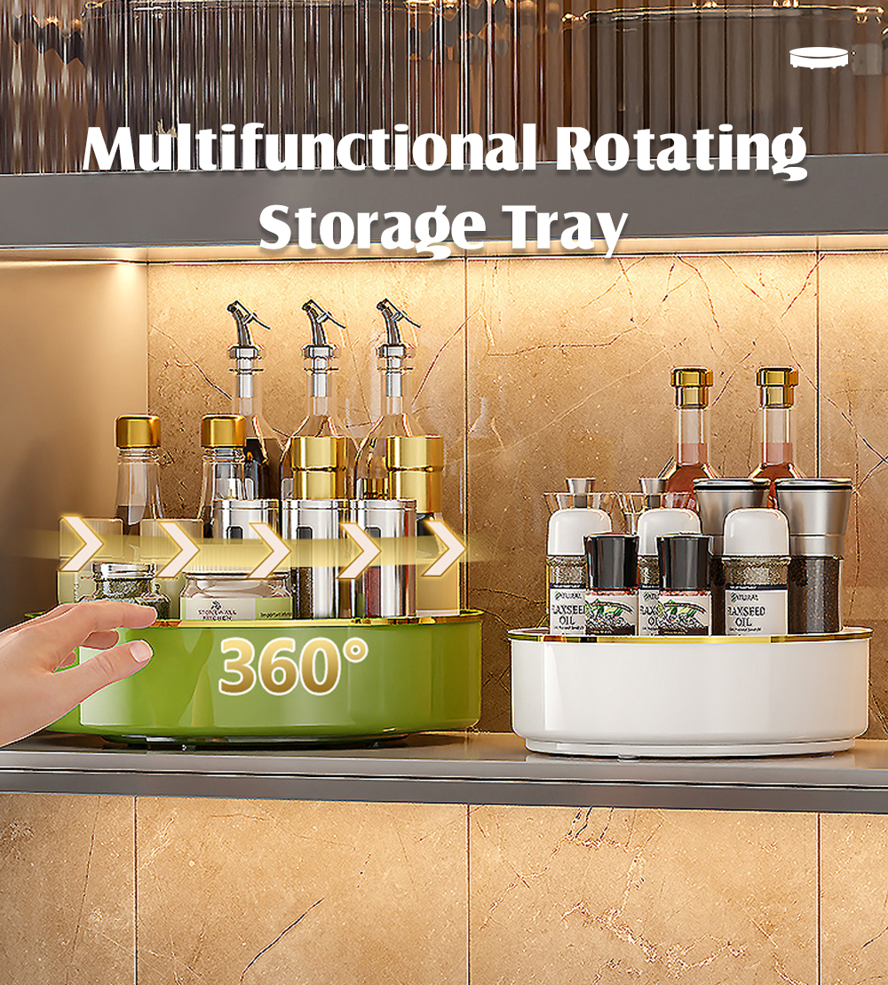 Multifunctional Rotating Storage Tray-1